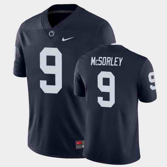 Men Penn State Nittany Lions Trace Mcsorley College Football Navy Game Jersey